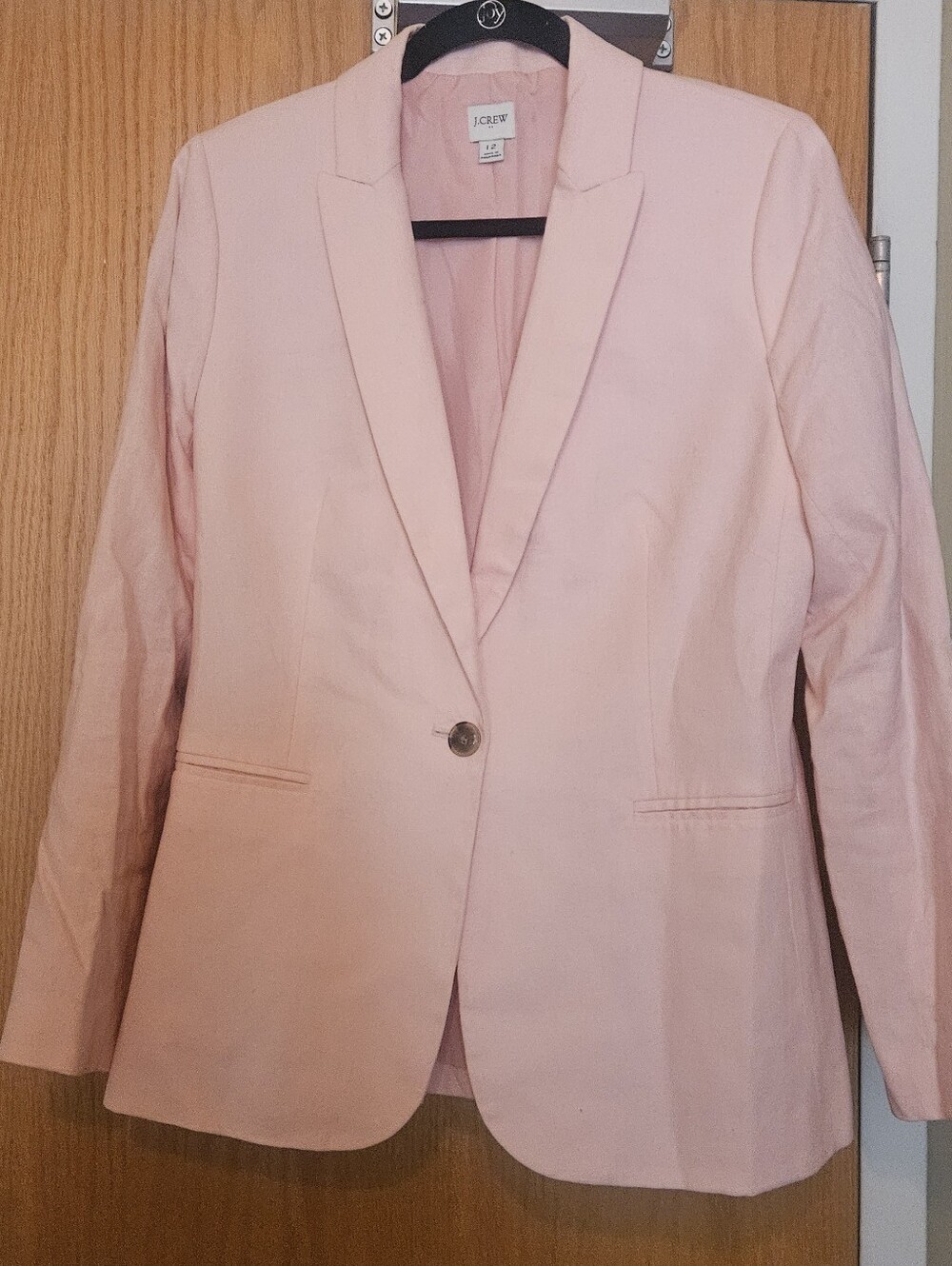 J. Crew Pink Lined Lined Blazer